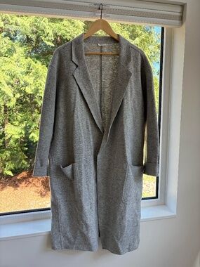 Naif Montreal grey wool coat